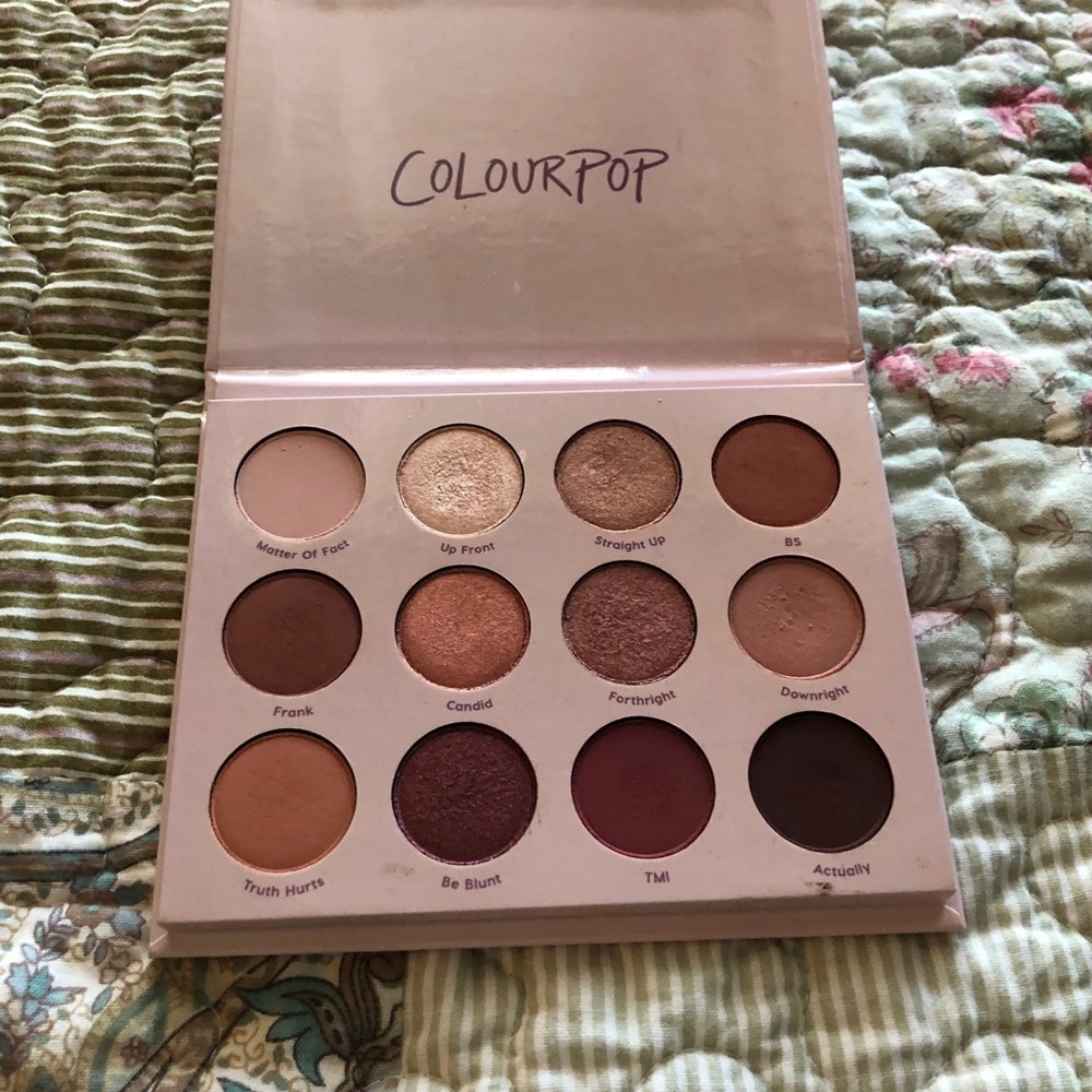 Colourpop Cosmetics - Give it to me straight